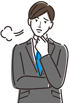 悩む男性